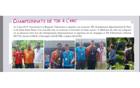 Mag de Vaujours avec nos médaillés et notre concours 3D 👏